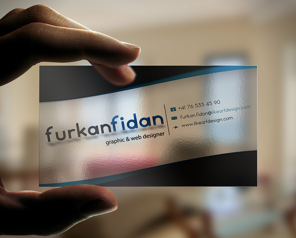 Business Card Transparent